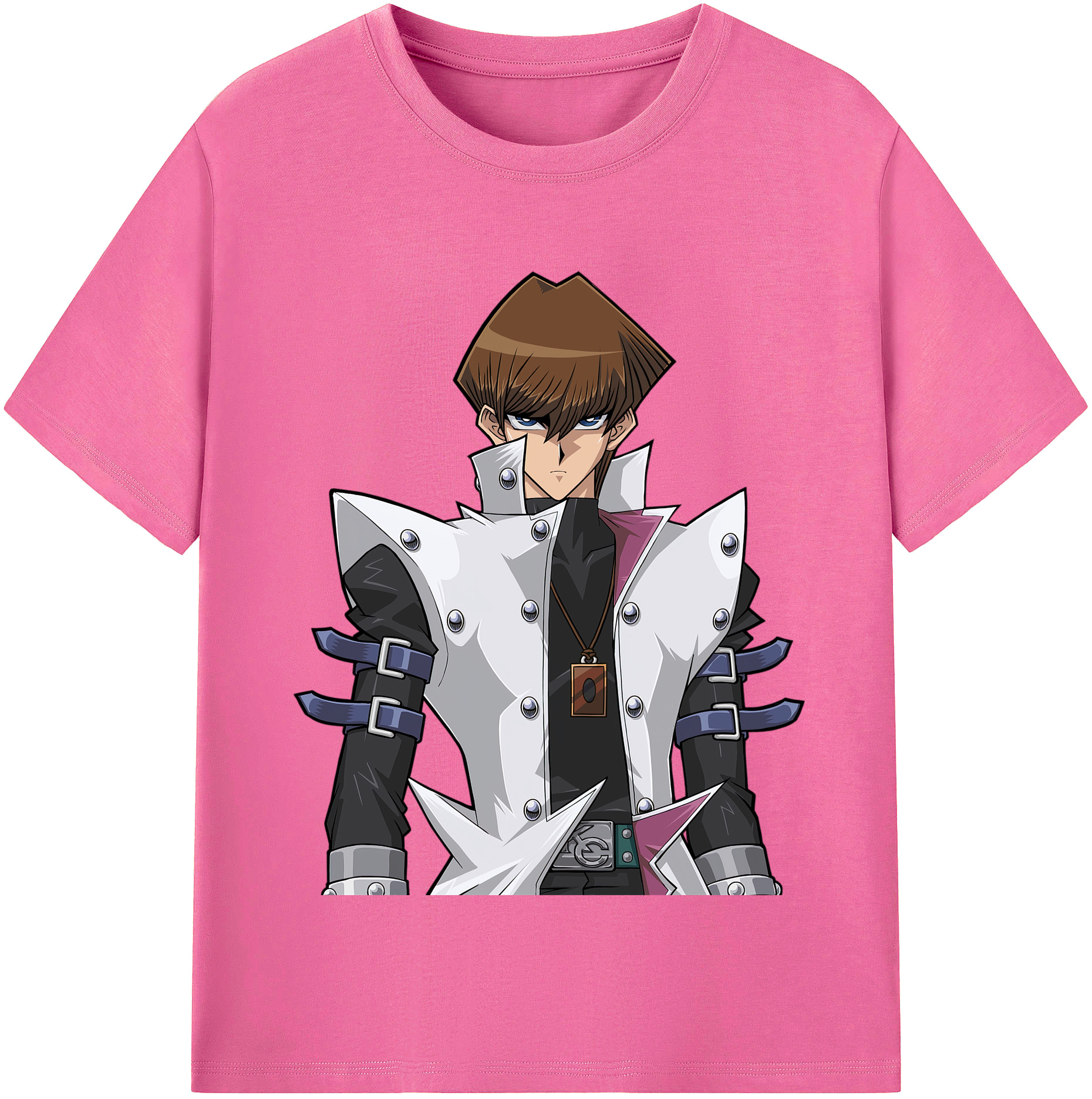 （画像用） 遊☆戯☆王 Yu-Gi-Oh! レディースカジュアルプリントTシャツ（綿100％）